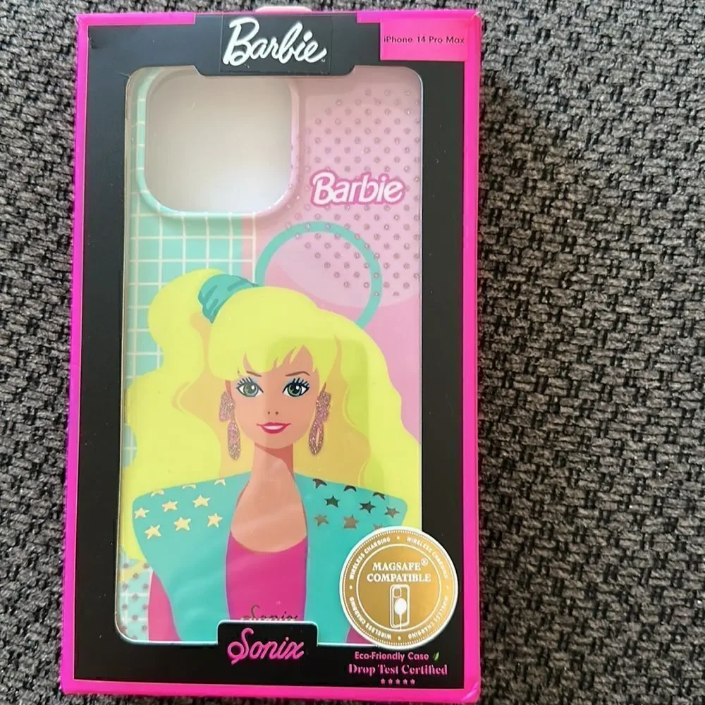 NWT iphone 14 pro max Barbie Sonix case